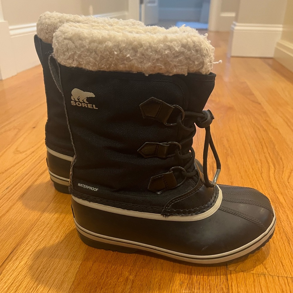 SOREL YOOT PAC NYLON WATERPROOF BOOTS KIDS'